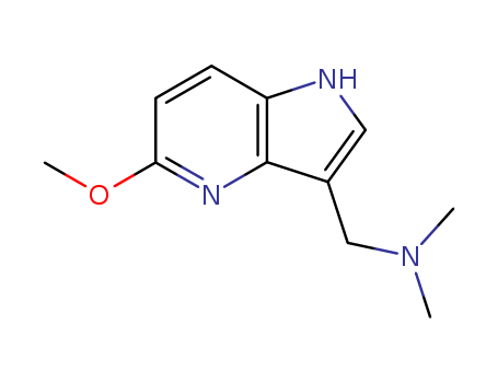 1-(5-methoxy-1H-pyrrolo[3,2-b]pyridin-3-yl)-N,N-dimethylmethanamine