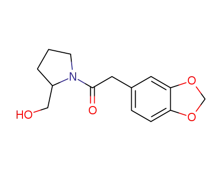 [1-(1,3-Benzodioxol-5-ylacetyl)-2-pyrrolidinyl]methanol