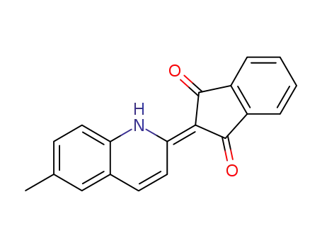 2-(6-methylquinolin-2(1H)-ylidene)-1H-indene-1,3(2H)-dione