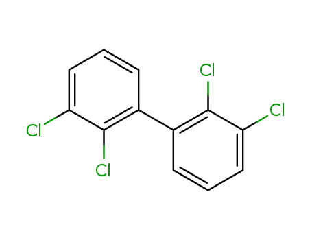 Molecular Structure of 38444-93-8 (2,2',3,3'-TETRACHLOROBIPHENYL)