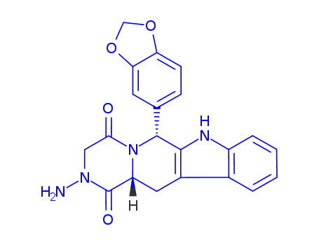 Molecular Structure of 385769-84-6 (Amino Tadalafil)