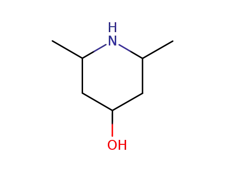 Molecular Structure of 4733-70-4 (2,6-DIMETHYL-4-HYDROXYPIPERIDINE)