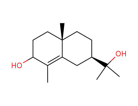 Molecular Structure of 83149-11-5 (2-Naphthalenemethanol,1,2,3,4,4a,5,6,7-octahydro-7-hydroxy-a,a,4a,8-tetramethyl-, (2R,4aS,7R)-)