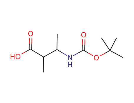 Butanoic acid, 3-[[(1,1-dimethylethoxy)carbonyl]amino]-2-methyl- (9CI)