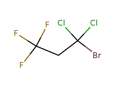 Molecular Structure of 460-85-5 (1-bromo-1,1-dichloro-3,3,3-trifluoro-propane)