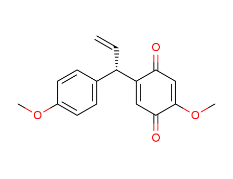(S)-2-Methoxy-5-(1-(4-methoxyphenyl)-2-propenyl)-2,5-cyclohexadiene-1,4-dione