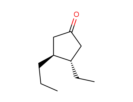 Cyclopentanone, 3-ethyl-4-propyl-, (3S,4S)- (9CI)