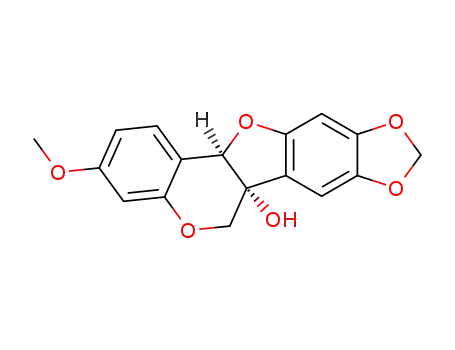 Molecular Structure of 469-01-2 (PISATIN)