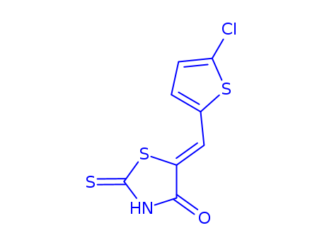 (5E)-5-[(5-Chloro-2-thienyl)methylene]-2-mercapto-1,3-thiazol-4(5H)-one