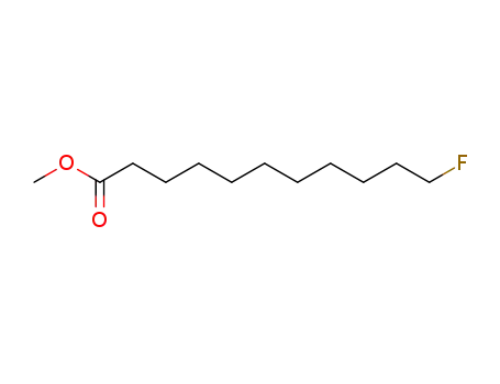 Molecular Structure of 23144-48-1 (methyl 11-fluoroundecanoate)