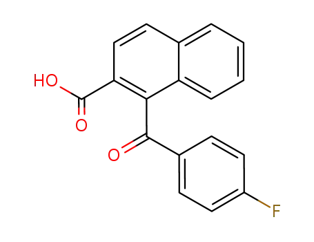 1-(4-fluorobenzoyl)naphthalene-2-carboxylic acid