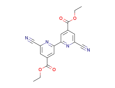 Diethyl 6,6'-dicyano-2,2'-bipyridine-4,4'-dicarboxylate
