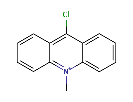 Molecular Structure of 46492-10-8 (9-CHLORO-10-METHYLACRIDINE)