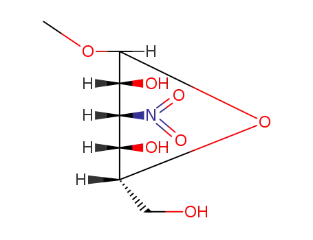 3-Nitro-3-desoxy-methyl-β-D-hexopyranosid