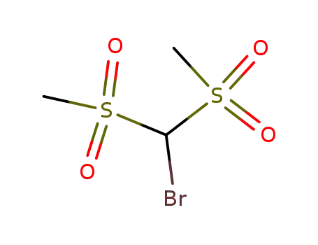Molecular Structure of 38564-52-2 (bromo[bis(methylsulfonyl)]methane)