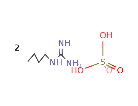 Molecular Structure of 3867-74-1 (2-butylguanidine sulfate (2:1))