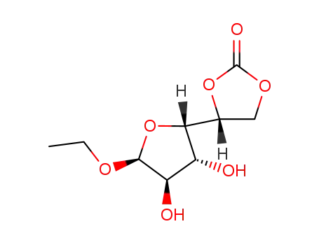 ethyl-(<i>O</i><sup>5</sup>,<i>O</i><sup>6</sup>-carbonyl-α-D-glucofuranoside)