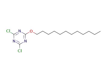 Molecular Structure of 4628-08-4 (2,4-dichloro-6-(dodecyloxy)-1,3,5-triazine)