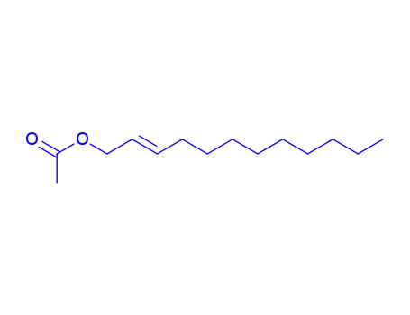 Molecular Structure of 38363-23-4 (2-DODECENYLACETATE)