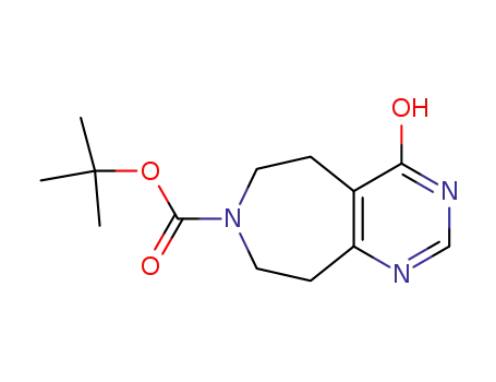 4-hydroxy-5,6,8,9-tetrahydro-pyrimido[4,5-d]azepine-7-carboxylic acid tert-butyl ester
