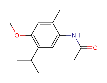 acetic acid-(5-isopropyl-4-methoxy-2-methyl-anilide)