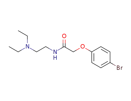 2-(p-브로모페녹시)-N-(2-(디에틸아미노)에틸)아세트아미드
