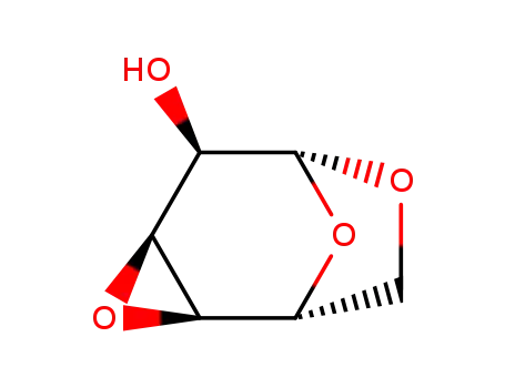 Molecular Structure of 34147-09-6 (1,6:3,4-Dianhydro-β-DL-allo-hexopyranose)