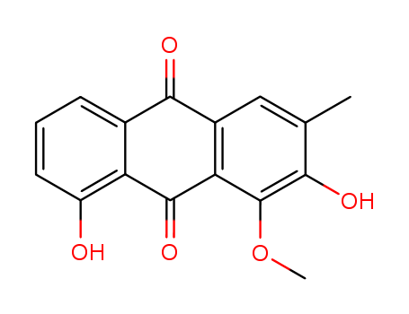 2,8-dihydroxy-1-methoxy-3-methylanthracene-9,10-dione