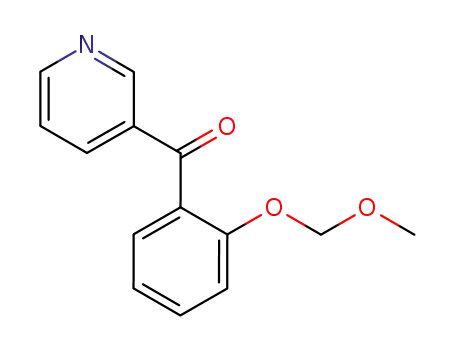 Molecular Structure of 474534-40-2 ([2-(METHOXYMETHOXY)PHENYL](PYRIDIN-3-YL)METHANONE)