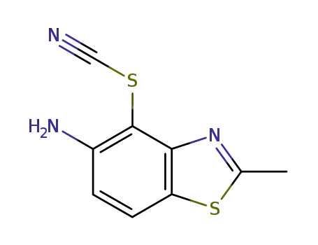 티오시 안산, 5- 아미노 -2- 메틸 -4- 벤조 티아 졸릴 에스테르 (9Cl)