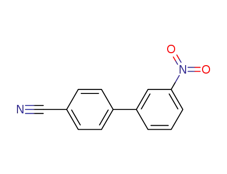 Molecular Structure of 39117-72-1 (3'-NITRO[1,1'-BIPHENYL]-4-CARBONITRILE)