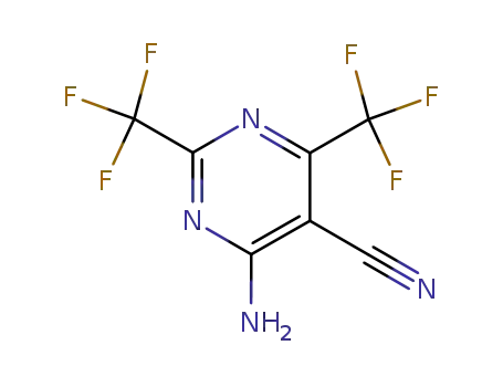 4-Amino-2,6-bis(trifluoromethyl)pyrimidine-5-carbonitrile
