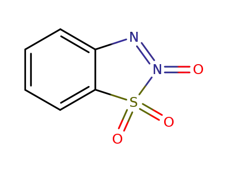 Molecular Structure of 39269-36-8 (1,2,3-Benzothiadiazole 1,1,2-trioxide)