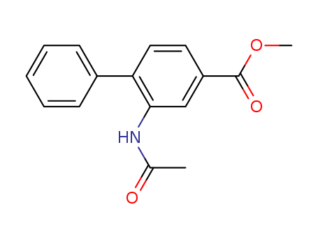 4-BIPHENYLCARBOXYLIC ACID,2-ACETAMIDO-,METHYL ESTERCAS