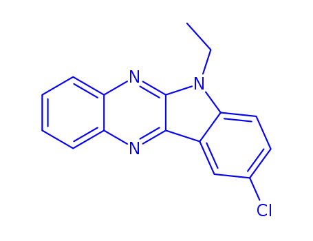 9-Chloro-6-ethyl-6H-indolo[2,3-b]quinoxaline