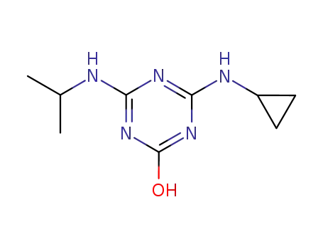 Molecular Structure of 39095-16-4 (CYPRAZINE-2-HYDROXY)
