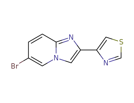 6-broMo-2-(thiazol-4-yl)H-iMidazo[1,2-a]pyridine
