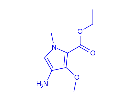 1H-Pyrrole-2-carboxylicacid,4-amino-3-methoxy-1-methyl-,ethylester(9CI)