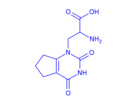 1H-Cyclopentapyrimidine-1-propanoicacid, a-amino-2,3,4,5,6,7-hexahydro-2,4-dioxo-,(aS)-