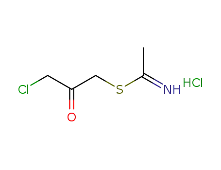 Molecular Structure of 22043-38-5 (C<sub>5</sub>H<sub>8</sub>ClNOS*ClH)