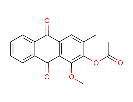 2-acetoxy-1-methoxy-3-methyl-anthraquinone