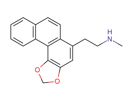 Molecular Structure of 103769-50-2 (Phenanthro[4,3-d]-1,3-dioxole-5-ethanamine,N-methyl-)