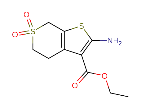 ETHYL 2-AMINO-4,7-DIHYDRO-5H-THIENO[2,3-C]THIOPYRAN-3-CARBOXYLATE 6,6-DIOXIDE