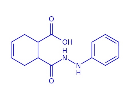 6-[(2-PHENYLHYDRAZINO)CARBONYL]-3-CYCLOHEXENE-1-CARBOXYLIC ACID