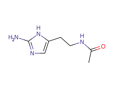 <i>N</i>-[2-(2-amino-1<sup>(3)</sup><i>H</i>-imidazol-4-yl)-ethyl]-acetamide