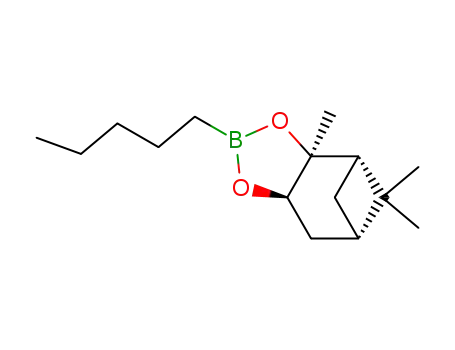Molecular Structure of 476335-09-8 ((3aS,4S,6S,7aR)-Hexahydro-3a,5,5-triMethyl-2-pentyl-4,6-Methano-1,3,2-benzodioxaborole)
