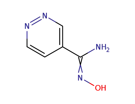 N-하이드록시-4-피리다진카복스이미드아미드