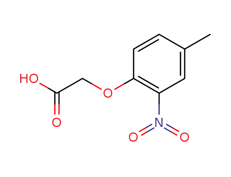 Molecular Structure of 861296-09-5 ((4-methyl-2-nitro-phenoxy)-acetic acid)