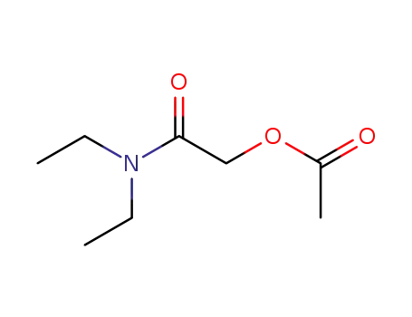 Molecular Structure of 59875-48-8 (2-acetoxy-N,N-diethylacetamide)