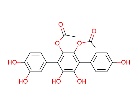 2’,3’-diacetoxy-3,4,5’,6’,4’’-pentahydroxy-p-terphenyl